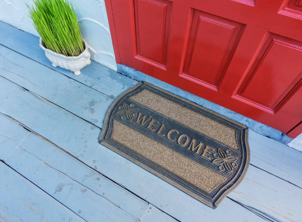 welcome mat